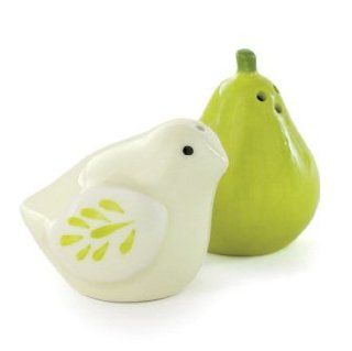 Tag 651340 Hand Painted Partridge and Pear Salt and Pepper