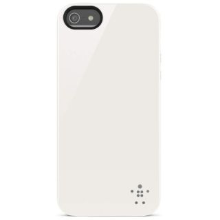 pour iPhone 5   Coque TPU semi rigide blanche opaque   Protège contre