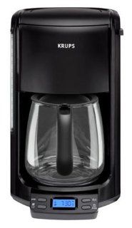 KRUPS FME214 Programmable 12 Cup Coffee Maker with Glass