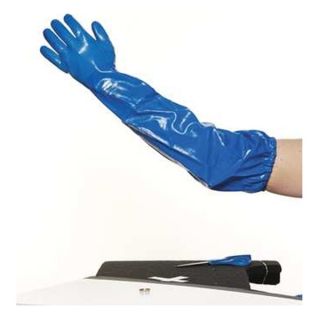 North By Honeywell NK803ES/9 Chemical Resistant Glove, 26" L, Sz 9, PR