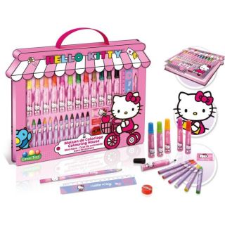 Maison de coloriage Hello Kitty   Achat / Vente PACK ART GRAPHIQUE