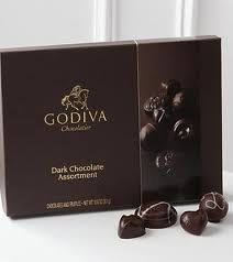 Godiva Large Dark Chocolate Assortment Gift Box Grocery