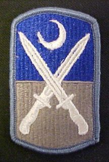 218th Infantry Brigade Full Color Dress Patch Clothing