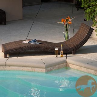 Christopher Knight Home Outdoor Wicker Lounge