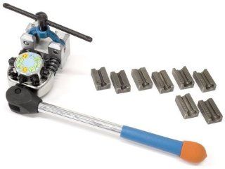 Pro Double Single Brake Line Tubing Flaring Tool Kit : 