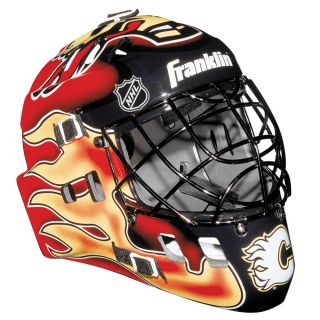 Franklin NHL Team Calgary Flames SX Comp GFM 100 Goalie Face Mask