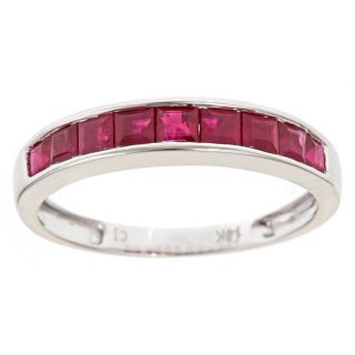Yach 14k White Gold Ruby Fashion Ring Today $224.99 4.0 (1 reviews