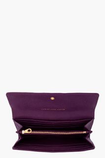 Marc By Marc Jacobs Purple Continental Wallet for women