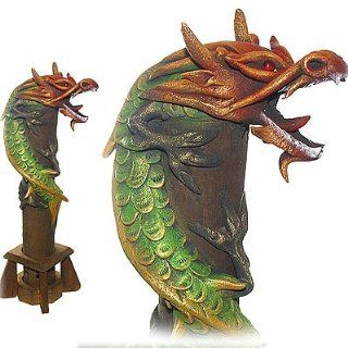Dragon Chinese Mythical Creature Sculpture Figurine Incense Burner