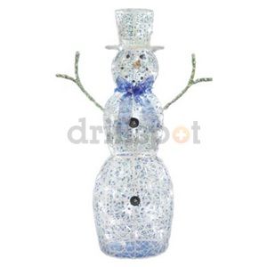 Noma/Inliten Import V7611 48" LED Crystallized Snowman