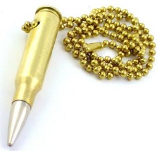 Real .223 Caliber (5.56 x 45mm NATO) Bullet Necklace