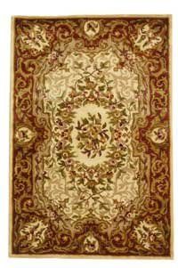 Safavieh Classic CL223A Ivory and Rust Traditional 83 x