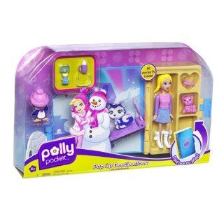 Polly Pocket Pop Up Destinations Guidebook Artic Playset