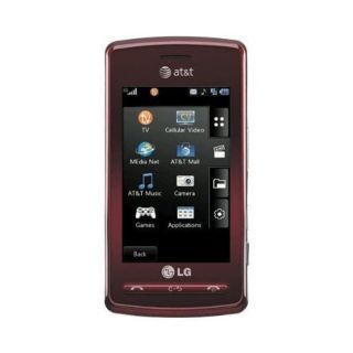 LG Vu Unlocked GSM Red Cell Phone (Refurbished)