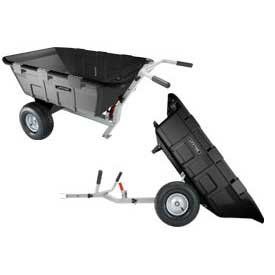 Lifetime® Yard Cart Heavy Duty Wheelbarrow & Lawn Tractor