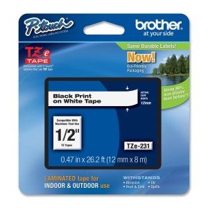 Brother Int L (supplies) Brother Tz Label Tape Cartridge