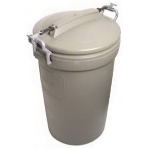 United Solutions RM5F8201 32GAL Animal Refuse Can, Pack of 6