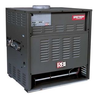 Rbi 33SW0150N0E1A0GA9056G1J2 Commercial Water Boiler, Gray, 32 In. H