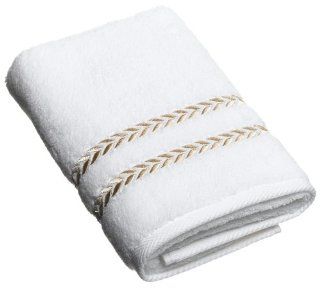 Lenox Pearl Essence Hand Towel, White/Ivory Home