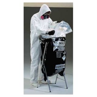 Approved Vendor 3UAD9 Asbestos Disposal Bag, Clear, 35 Gal, Pk 75