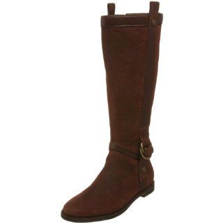 Haan Womens Air Liberty Flat Riding Boot,Chestnut,5.5 M US Shoes