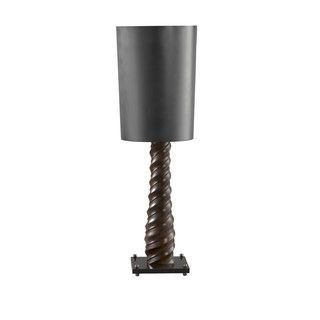Medium Double Rope Tapering Twist Table Lamp