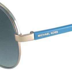 Michael Michael Kors Womens M2461S Santa Monica Aviator Sunglasses