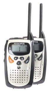 Audiovox FR530 2 Mile 14 Channel Two Way Radios (Pair