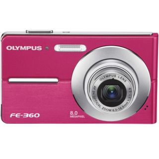 Olympus FE 360 Pink Digital Camera