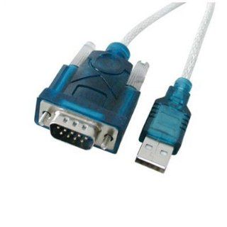 USB to RS232 Serial 9 Pin DB9 Cable Adapter w/ Driver Disc