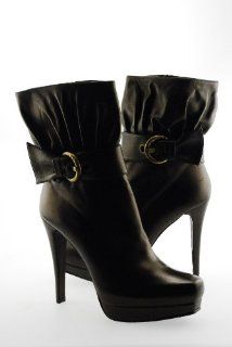 Womens High Heel Platform Ankle Boot Fumato Mordore 9.5: Shoes