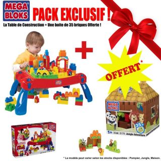 Pack Exclu Noël  Table + Maxi Briques Offertes   Achat / Vente JEU