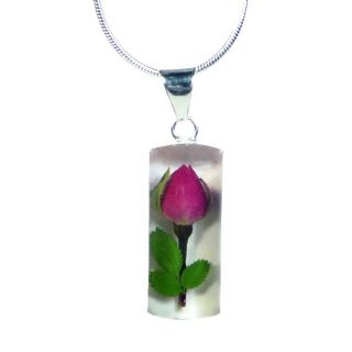 Sterling Silver Rose Flower Necklace (Mexico) Today $30.50