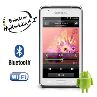 Baladeur MP4 SAMSUNG YP GI1CW Galaxy S WiFi 4.2   Achat / Vente