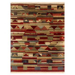 Hand knotted Abstract Mix Wool Rug (8 x 10) Today $1,272.99 Sale $
