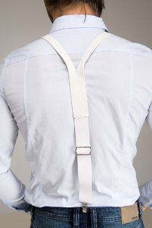Diesel Braces bis White Suspenders  for men