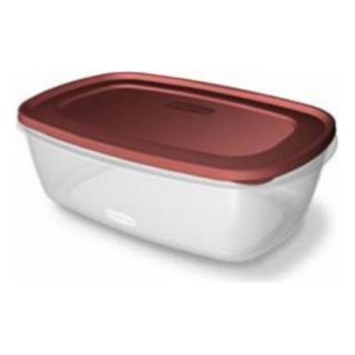 Rubbermaid 7J77 00 CHILI 40 Cup Square Food Container