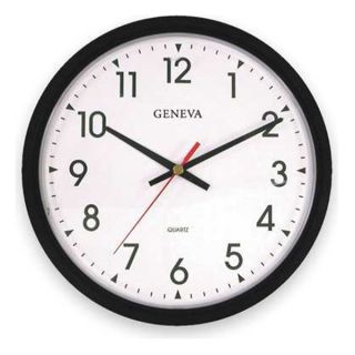 Geneva 5H495 Clock, Quartz, Round