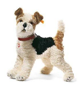 Steiff Wire Fox Terrier with Soft Alpaca Fur and Wool