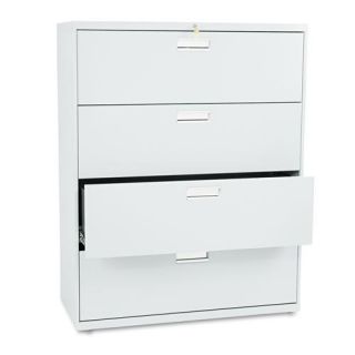 HON 600 Series 42 inch Wide 4 drawer Lateral File Cabinet Compare $