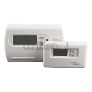 White Rodgers 1F85RF 285 80 Series Thermostat with Wireless Remote Sensor