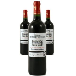Château Ruat Petit Poujeaux 2005 (caisse de 3 bouteilles)   Vin rouge