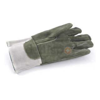 Condor 2AH63 Heat Resistant Gloves, Teal, L, Leather, PR