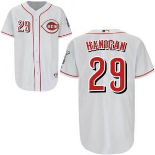Ryan Hanigan Cincinnati Reds Authentic Home Jersey by