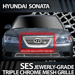 2009 2010 Hyundai Sonata SES Chrome Mesh Grille (top )  
