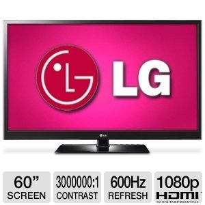 LG 60PV250 60 Inch 1080p TruSlim Frame Plasma TV