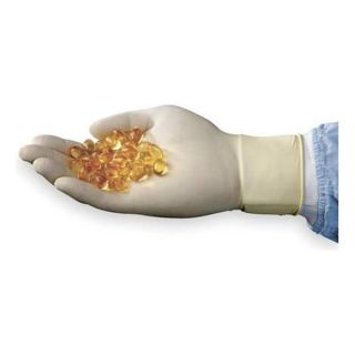 Ansell 91 104 Cleanroom Gloves, Latex, S, 6 mil, PK 100