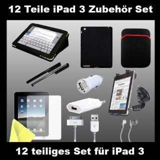 12 teiliges iPad 3 Zubehör Set Elektronik