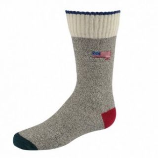 Monkey Flag Crew socks natural 1pair   9 11 (shoe size 4 10) Clothing