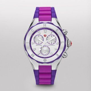 MICHELE Tahitian Jelly Bean, Purple Colorblock: Watches:
